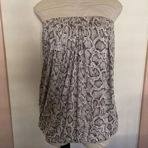 VELVET GRAHAM & SPENCER EUC Python Bubble Dress